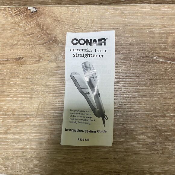 Conair Ceramic Hair Straightener CS1N New - Picture 4 of 4